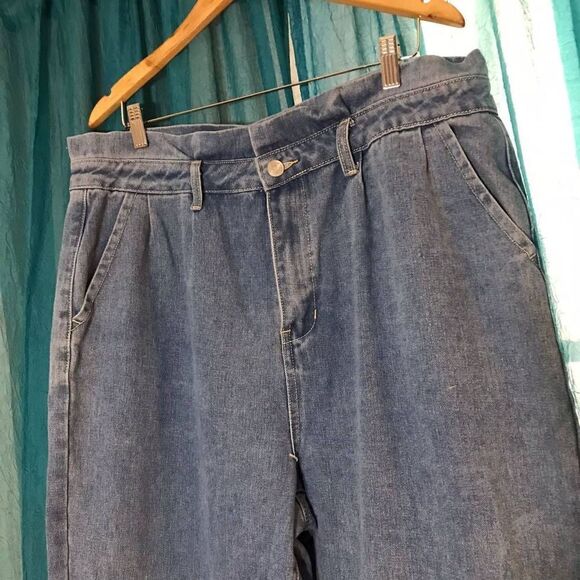 Missguided Riot High-Rise Mom Jeans Size 12 - Picture 4 of 8